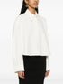 buttoned linen blend shirt